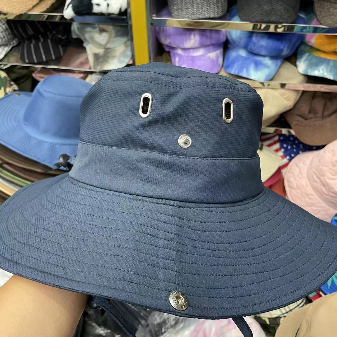 男女兼用 カジュアルウェア The Friendly Swede Sun Hat 2-Pack Fishing Boonie Hat for  Safari and Summer (Light Grey) 並行輸入品